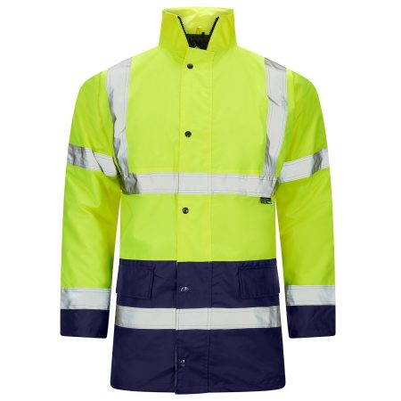 Hi Vis Yellow 2 Tone Blue/Yellow C3 Parka Jacket
