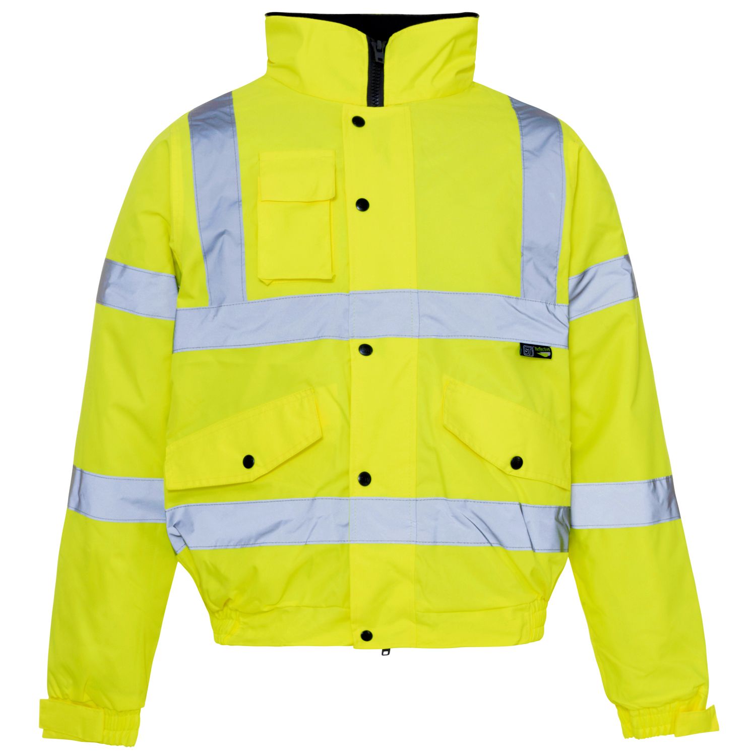 Hi Vis Yellow Standard Storm Bomber Jacket