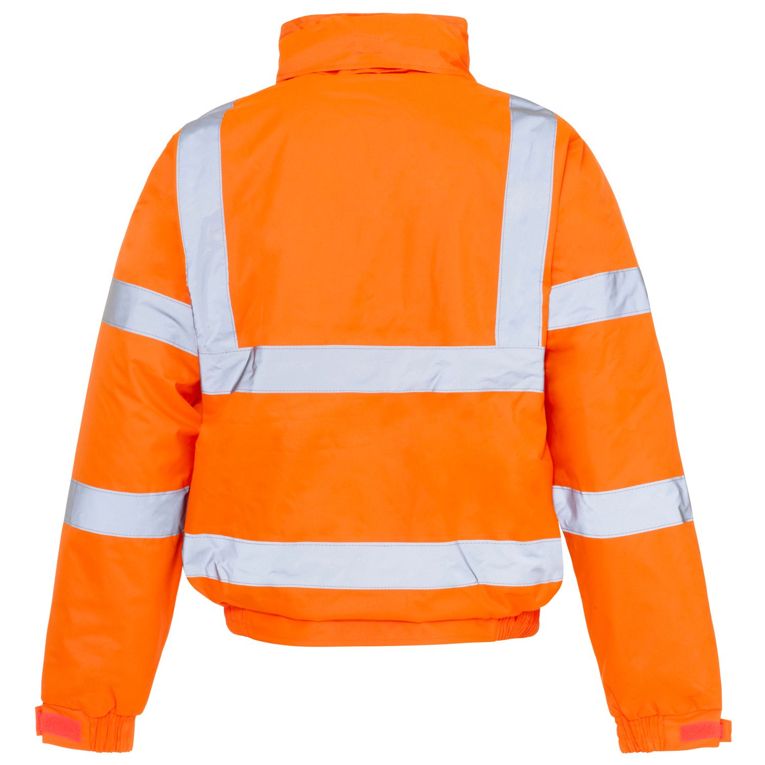 Hi Vis Orange Standard Storm Bomber Jacket - Image 3