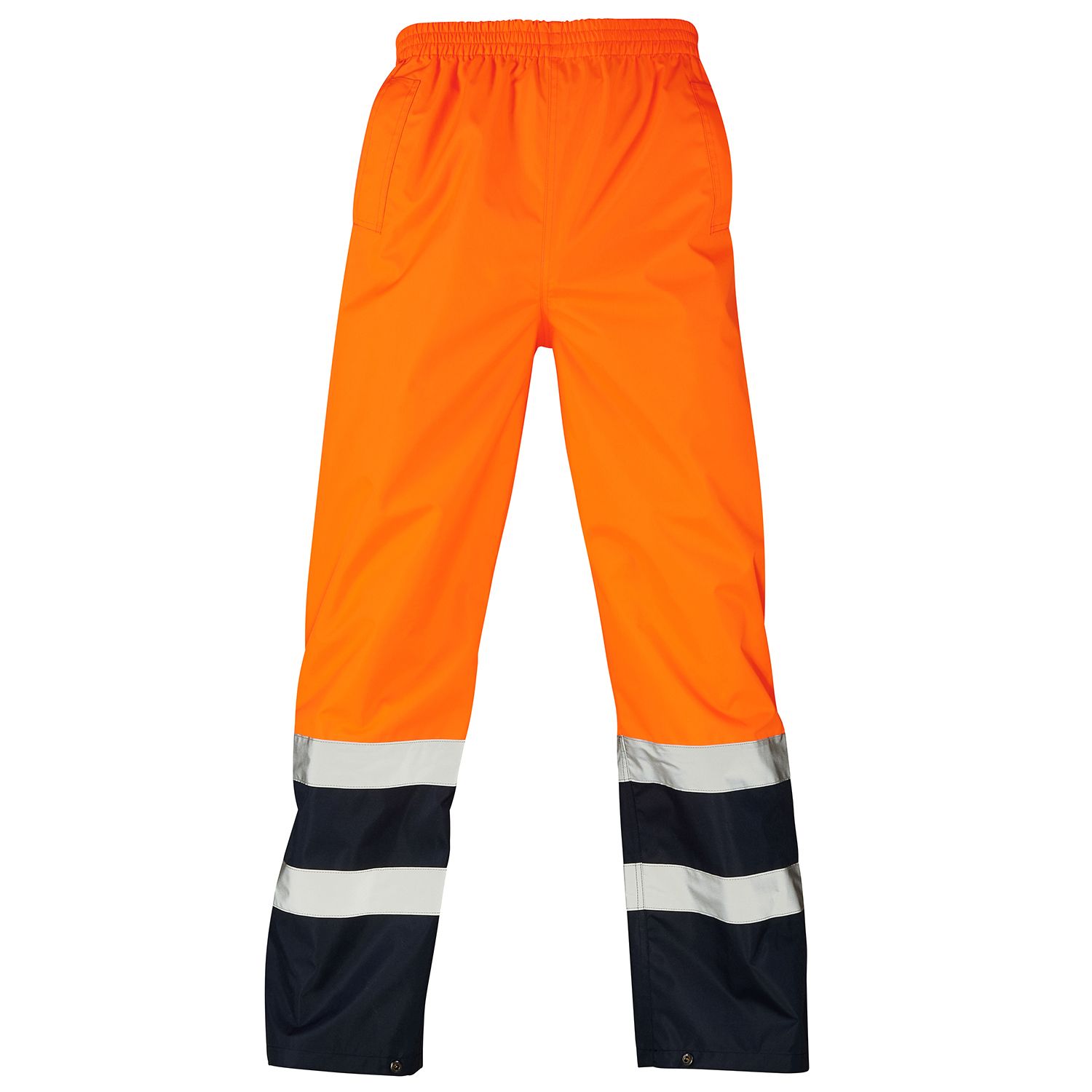 Hi Vis Orange-Navy 2 Tone Over Trousers
