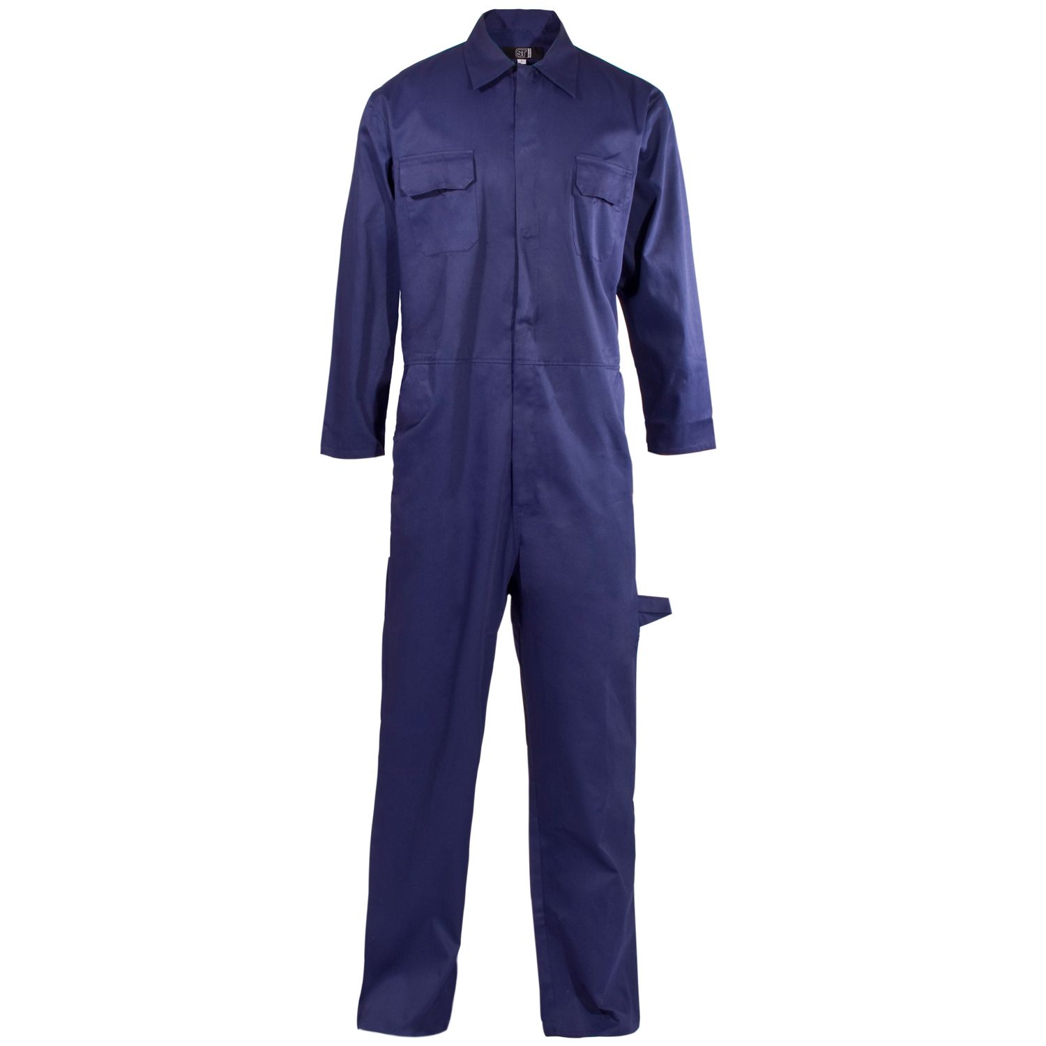 Basic Polycotton Coverall Navy 210gms