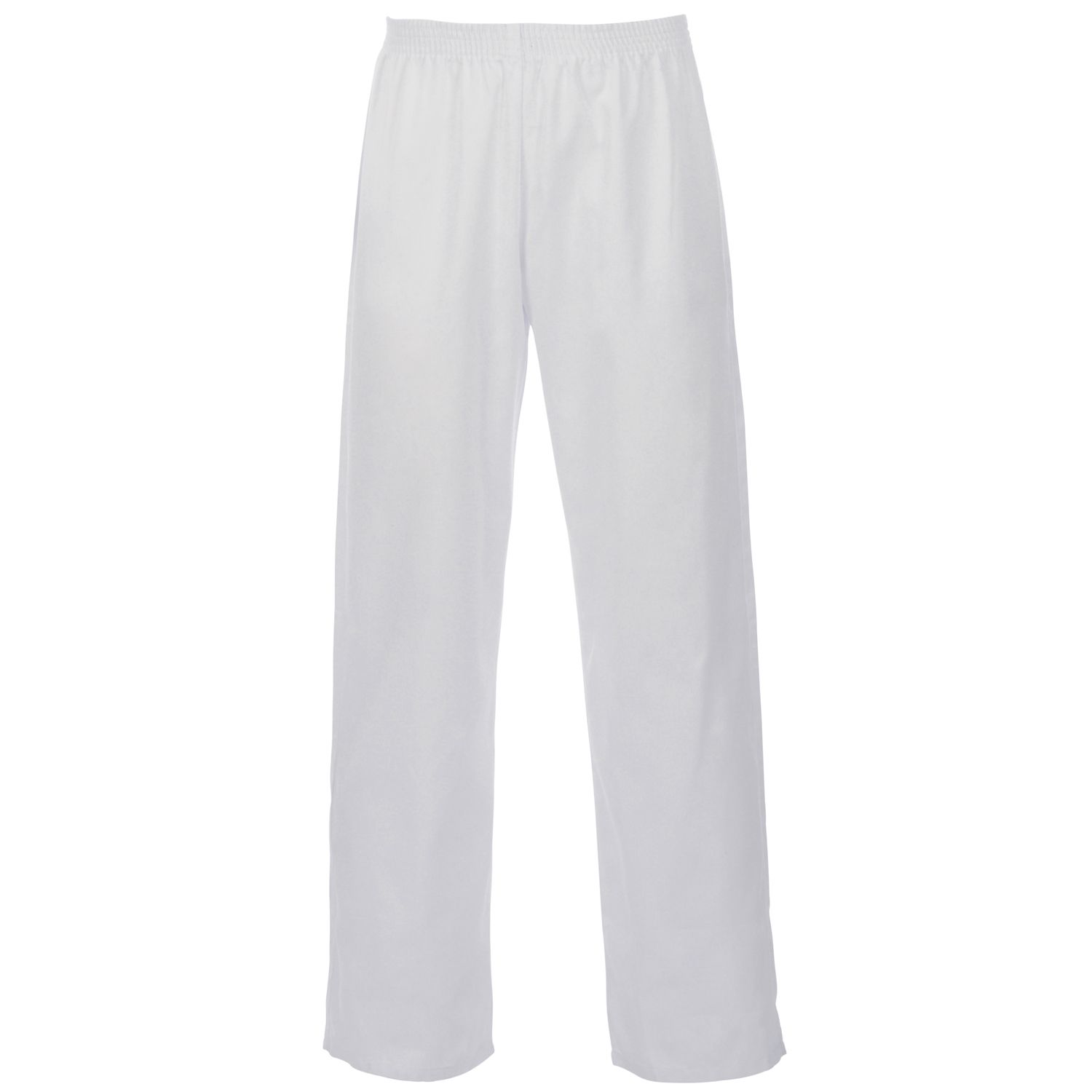 Polycotton White Food Trousers