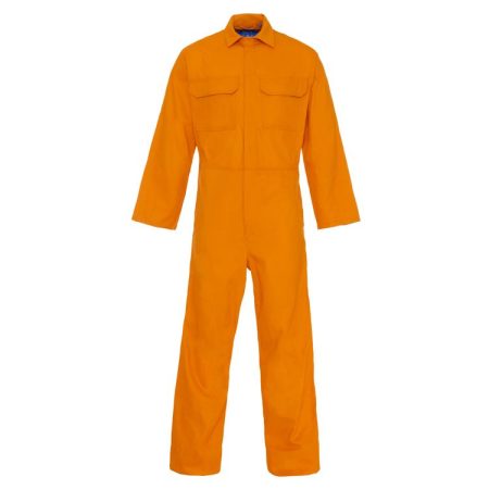 Basic Flame Retardant Coverall Orange - 330gsm